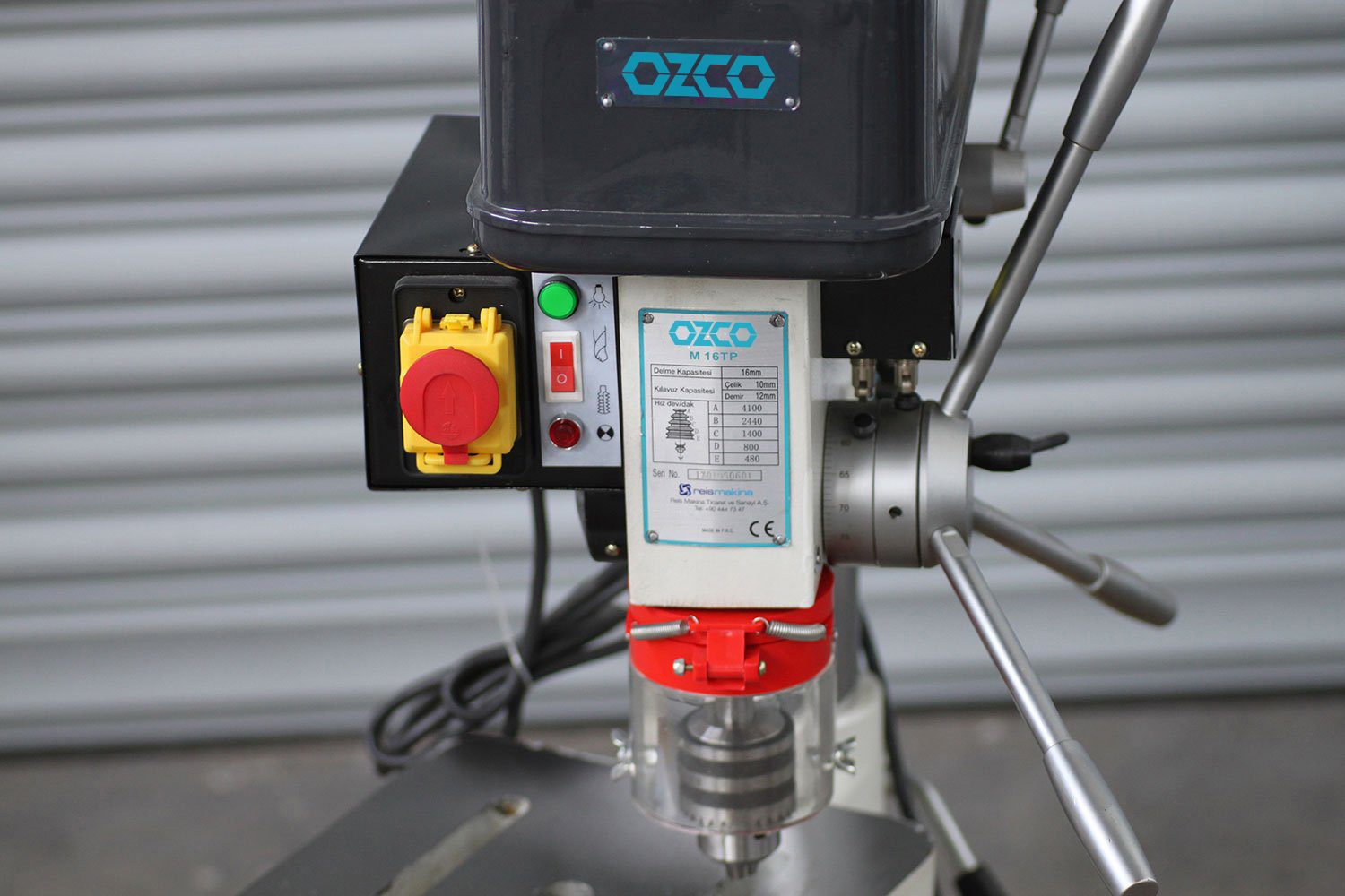 M25TP Kılavuz Çekmeli Matkap Tezgâhı