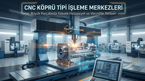 CNC Köprü Tipi İşleme Merkezi Nedir? Özellikleri Nelerdir?