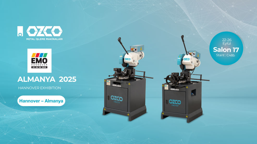 Ozco, Üretim Teknolojisinin Kalbi EMO Hannover 2025'te Yerini Alıyor