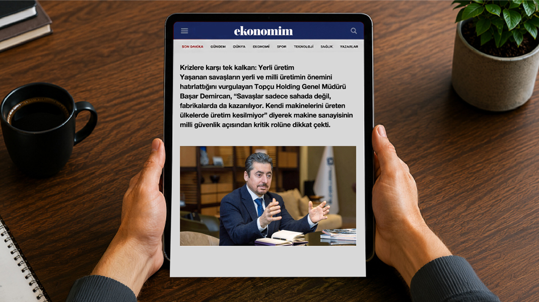 Topçu Holding Genel Müdürü Başar Demircan, Ekonomim’e Konuştu