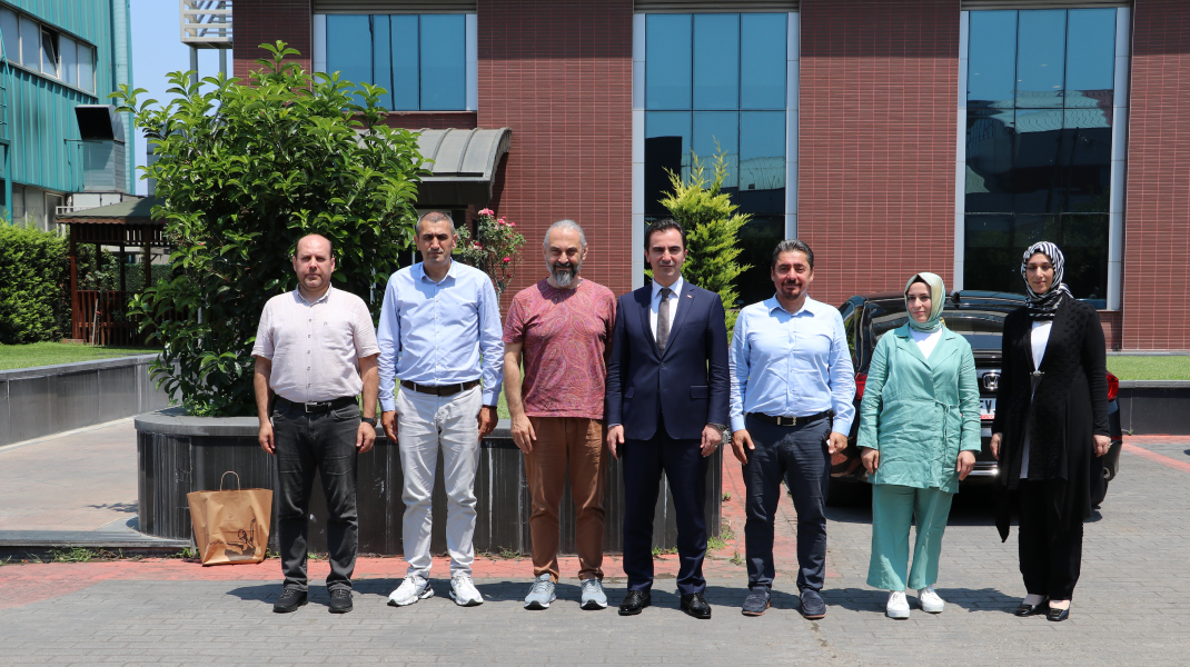 Sancaktepe District Governor Mr. Ahmet Karakaya and District Director of National Education Mrs. Hale Bağçe Özbaş visited us.