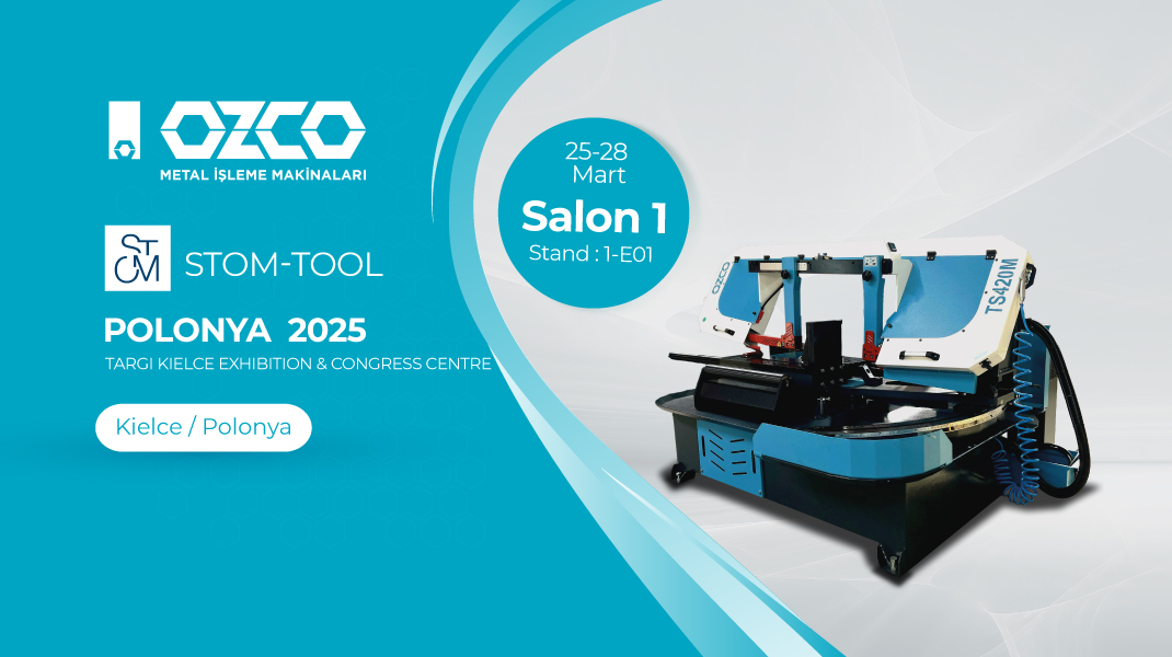 STOM-TOOL Polonya’da Standımıza Davetlisiniz