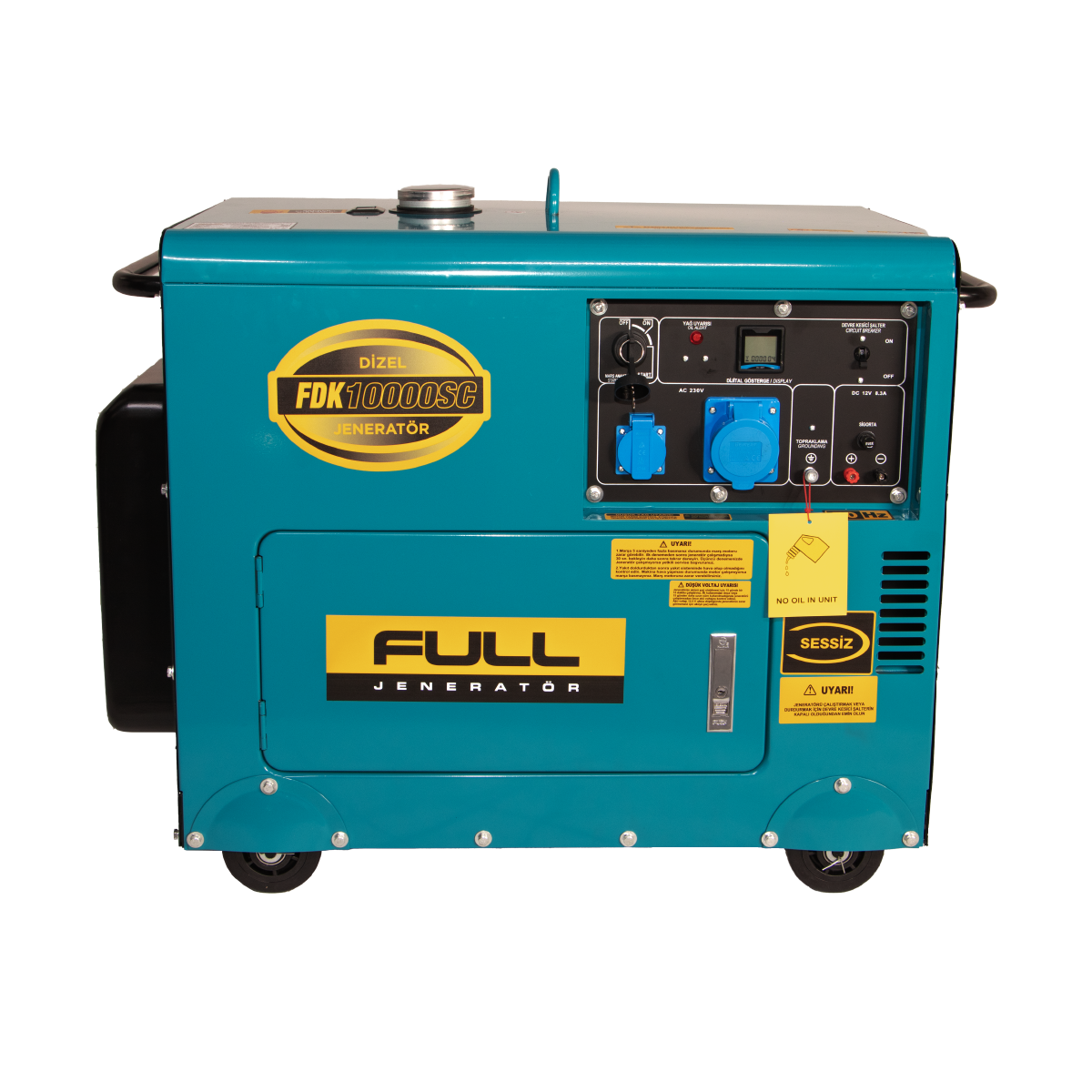 FDK10000SC  9,4 KVA KABİNLİ DİZEL JENERATÖR