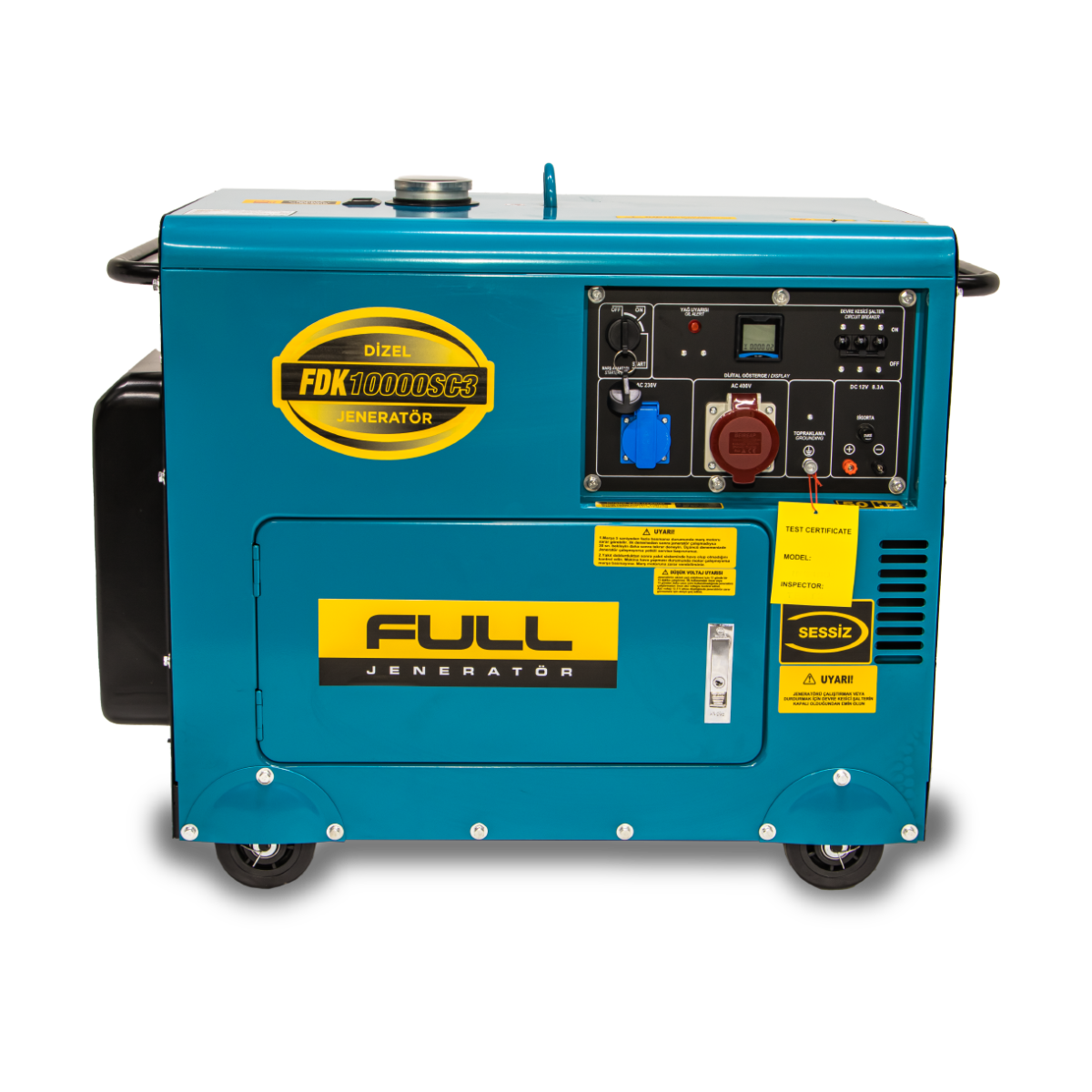 FDK10000SC3 9.4 KVA KABİNLİ DİZEL JENERATÖR