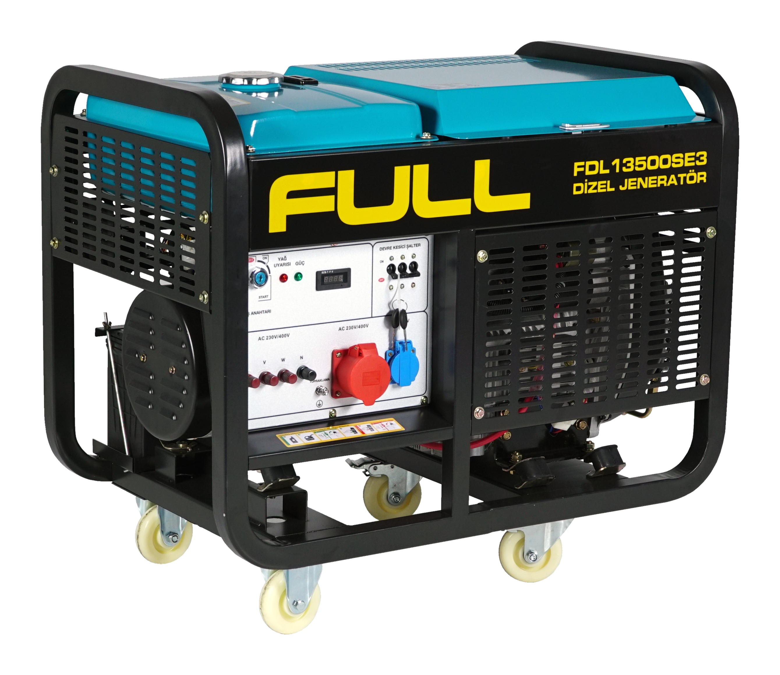FDL13500SE3 3-FAZ 13.75 KVA DİZEL JENERATÖR 