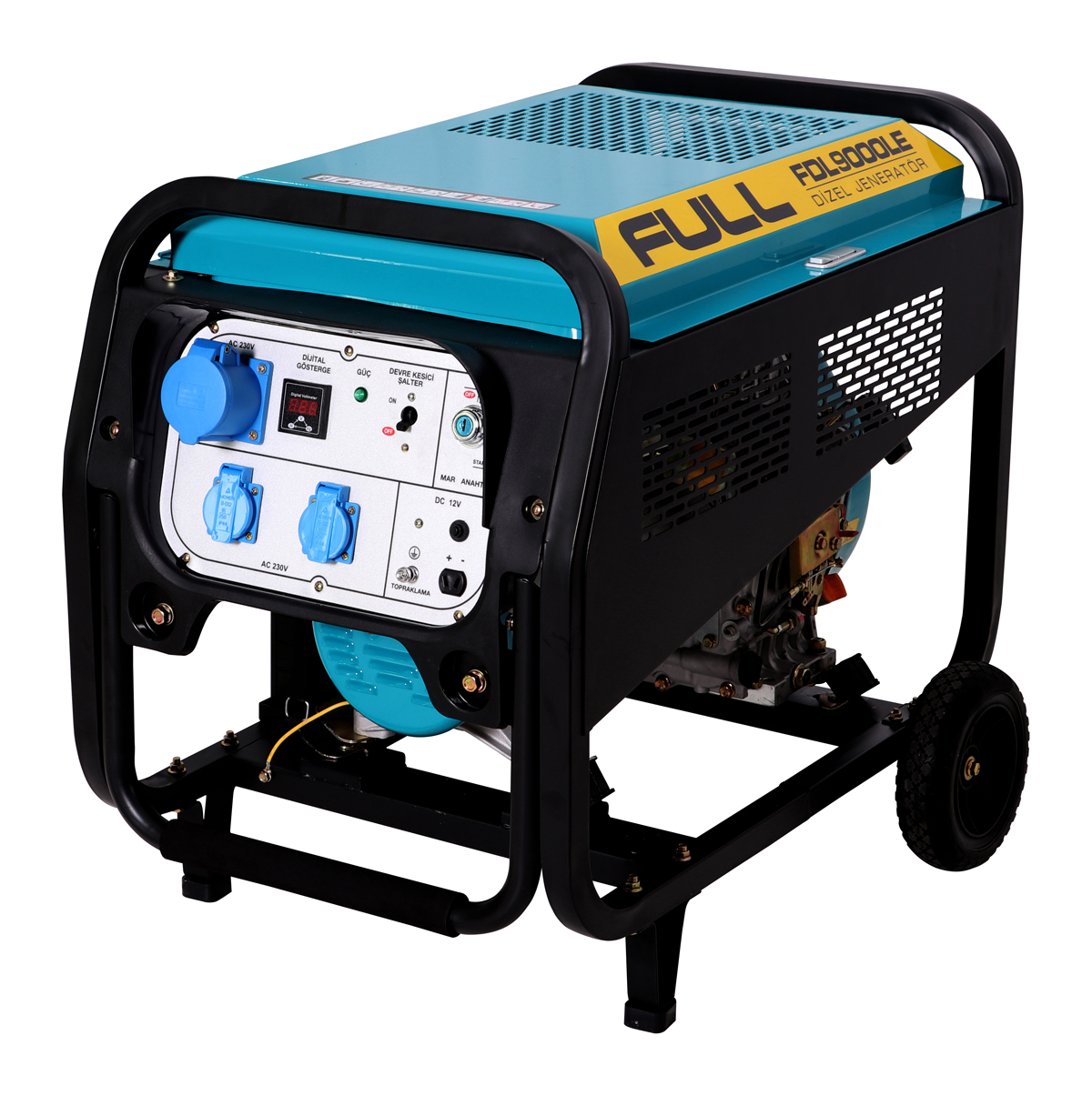 FDL9000LE 8.5 KVA DİZEL JENERATÖR 