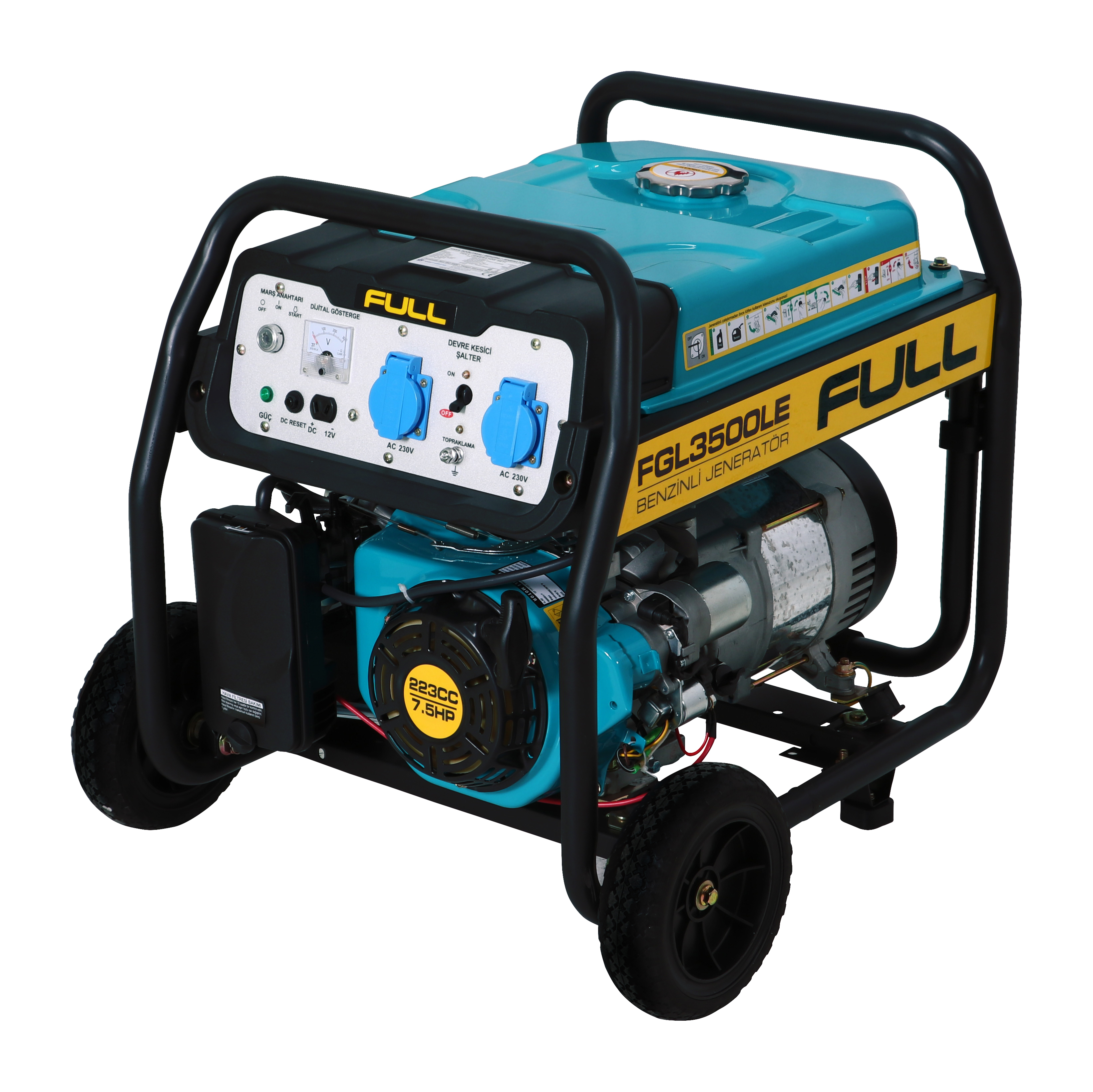 FGL3500LE 3,5 KVA BENZİNLİ JENERATÖR 