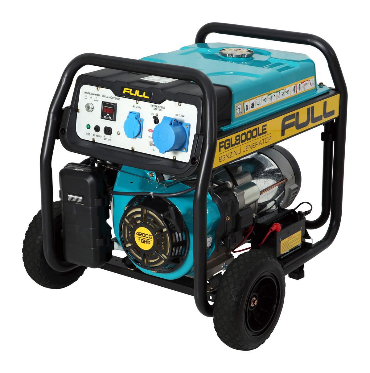 FGL8000LE 8.1 KVA BENZİNLİ JENERATÖR