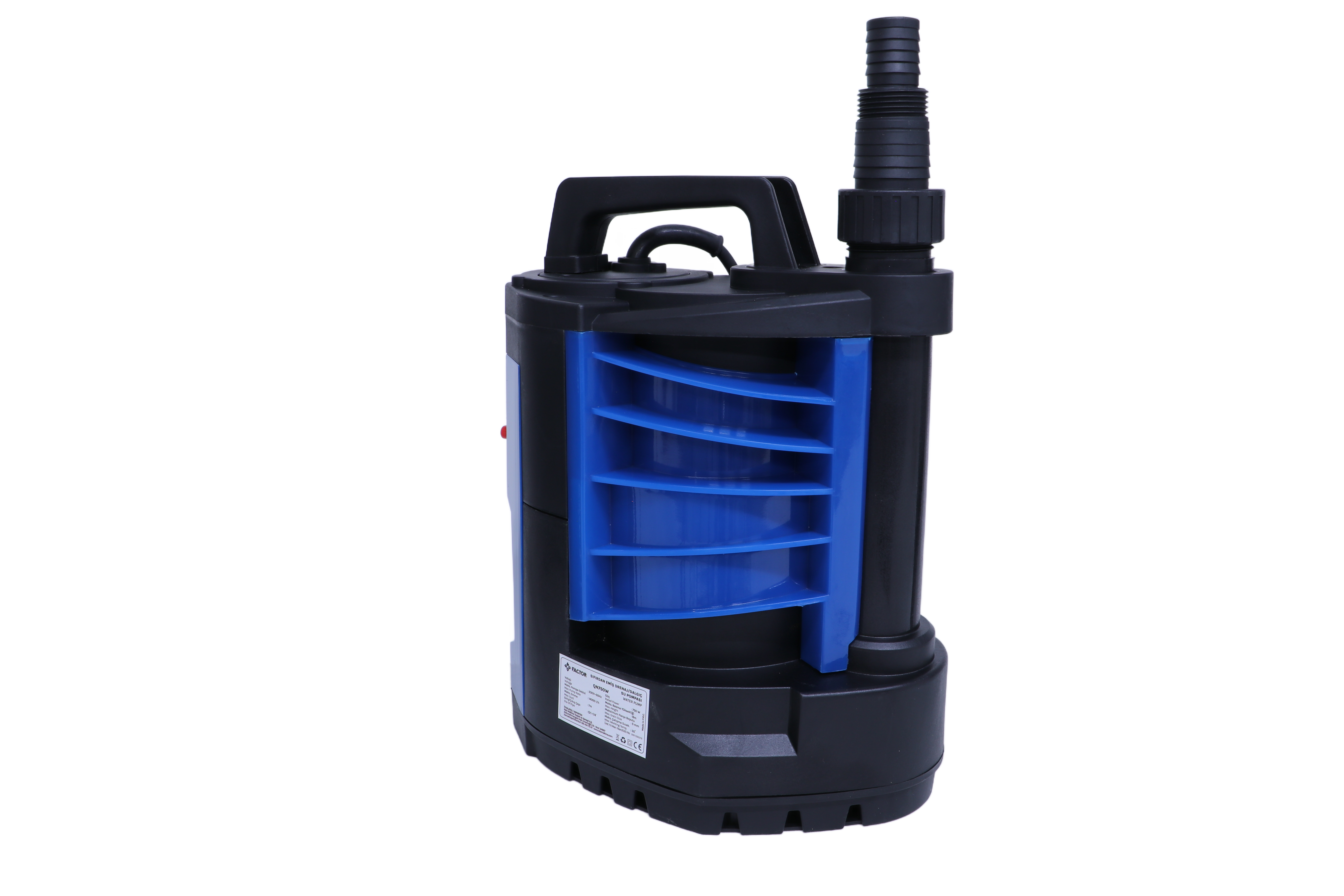 750W Clean Water Pump with Suction from the Bottom