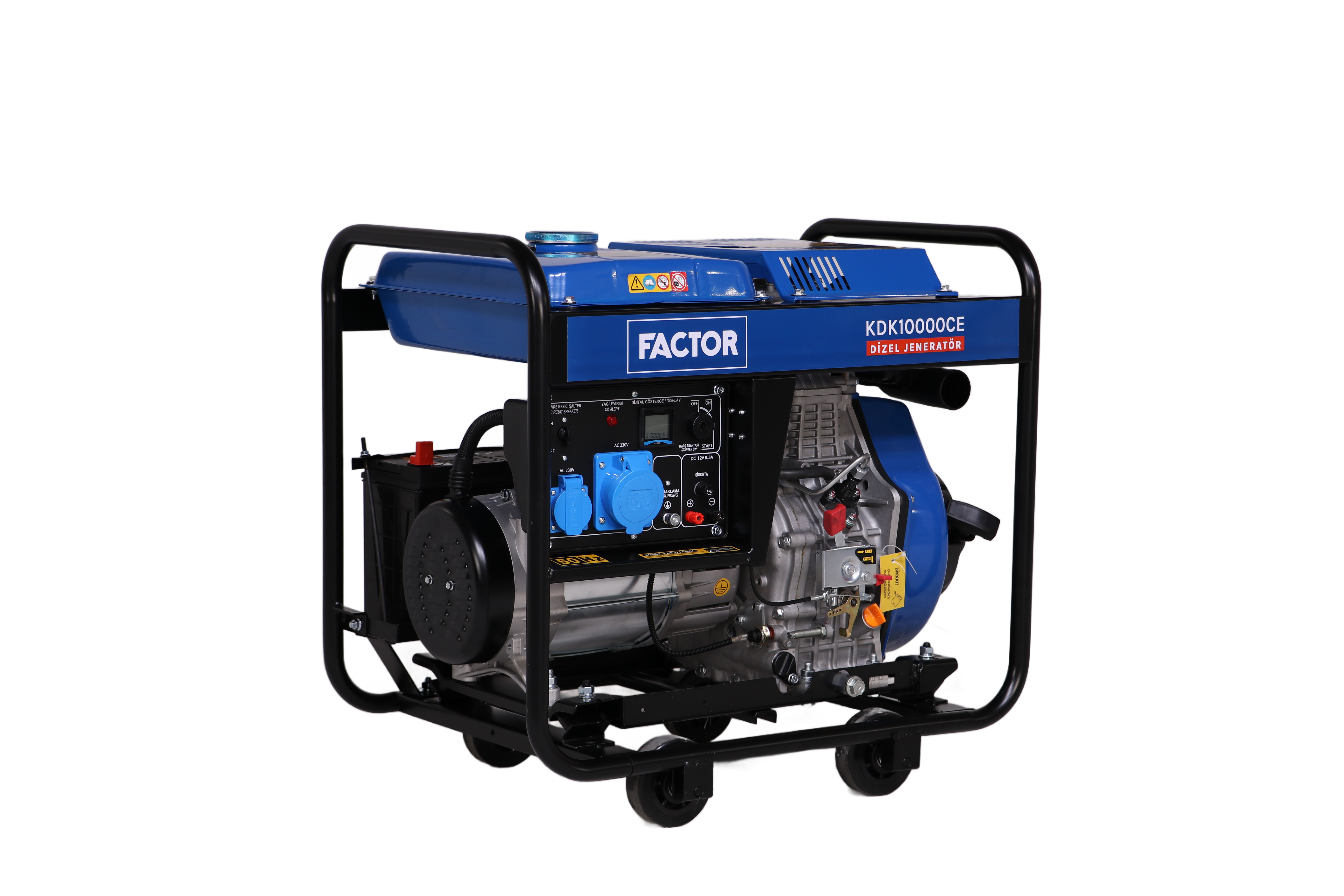 9.4 KVA DİZEL JENERATÖR MONOFAZE