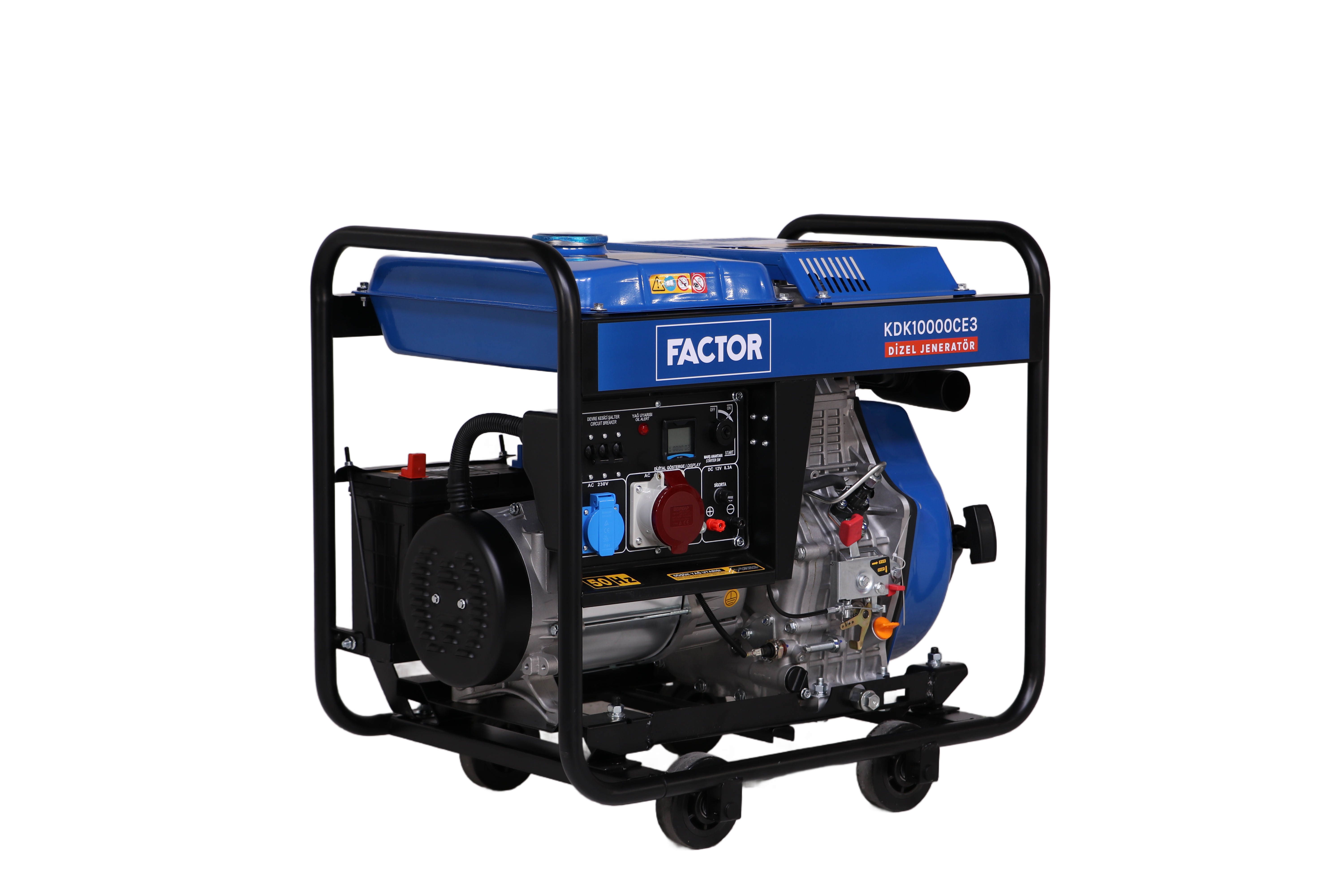 9.4 KVA DİZEL JENERATÖR TRİFAZE