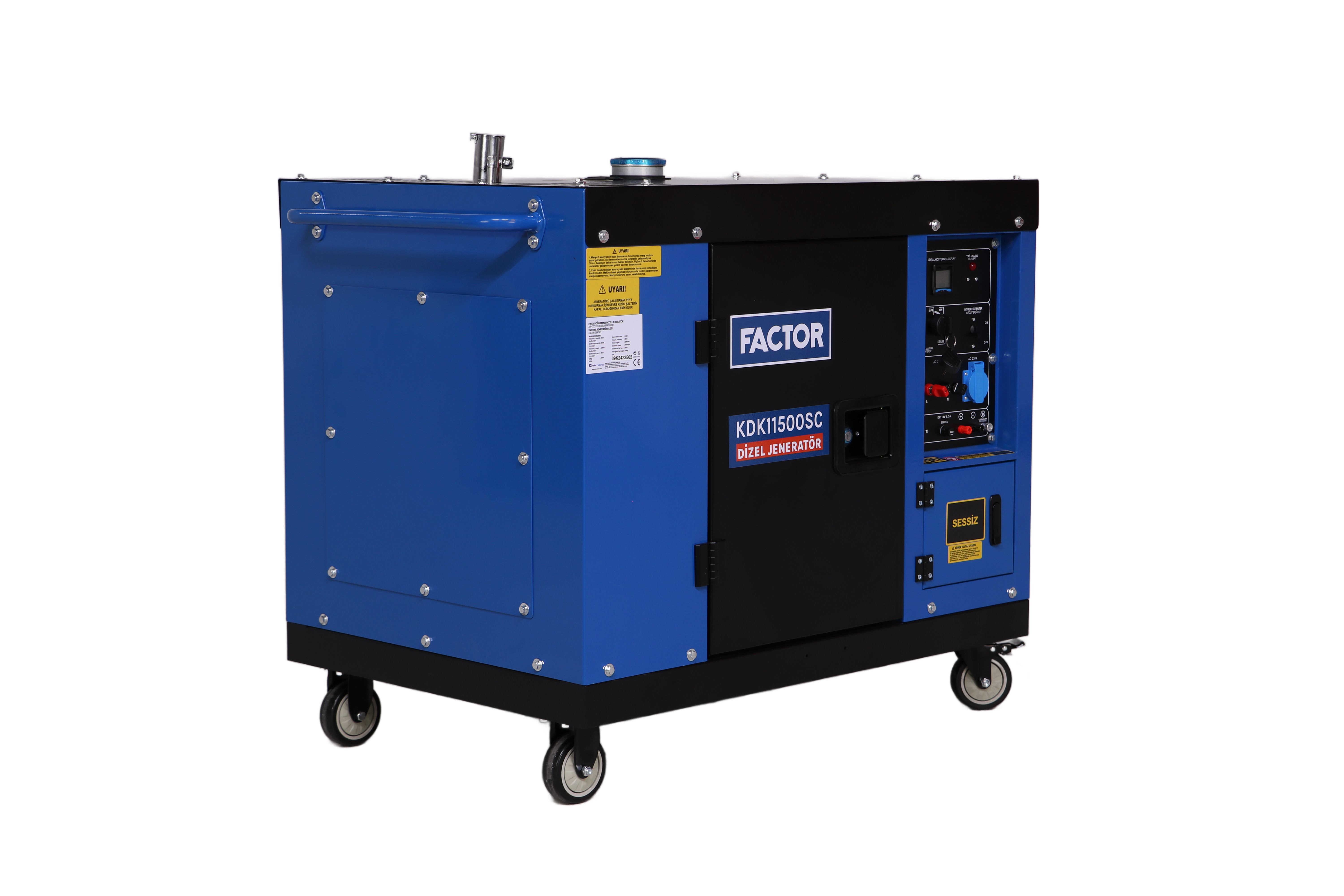 11 KVA DİZEL KABİNLİ JENERATÖR 230V