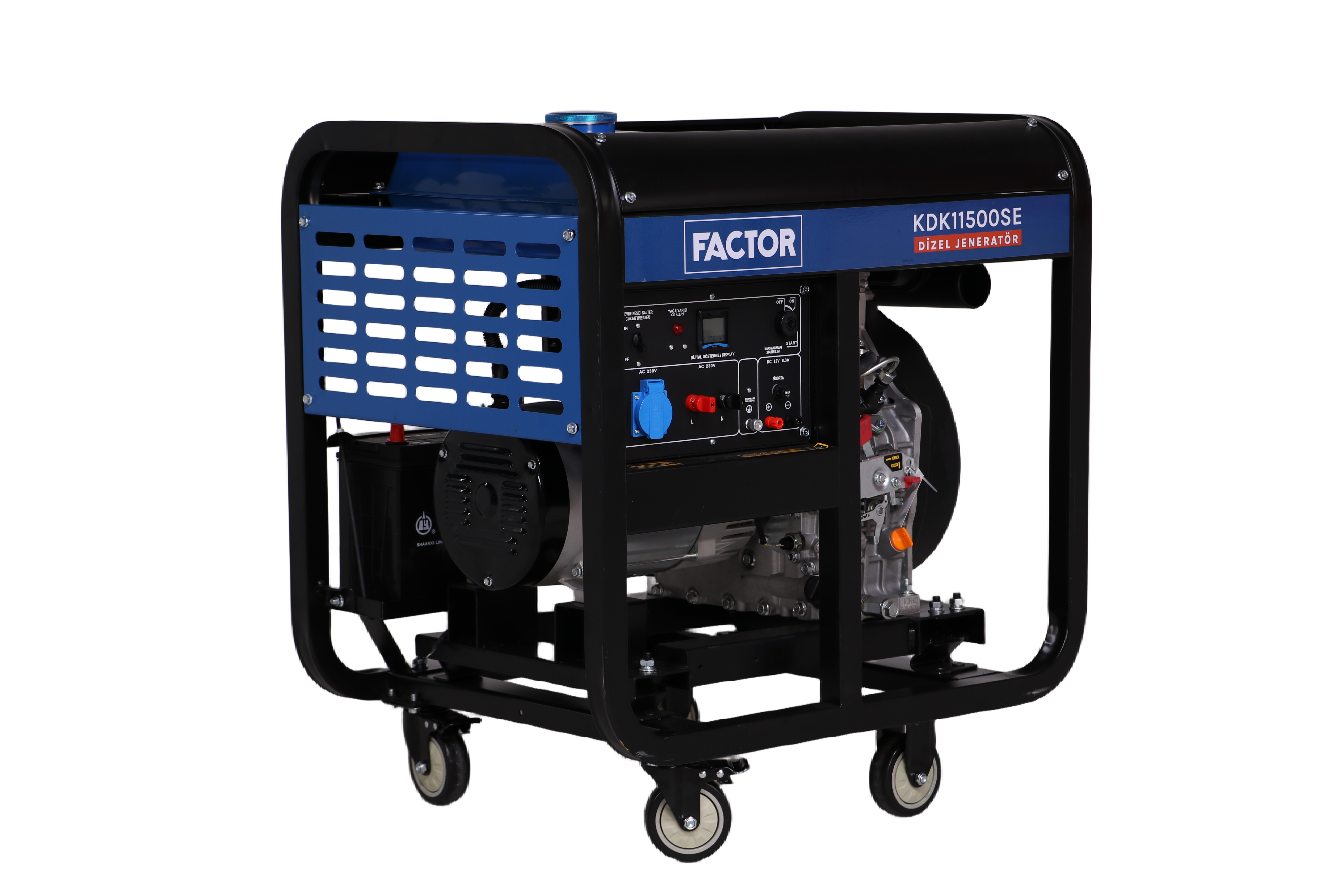 11 KVA DİZEL JENERATÖR MONOFAZE