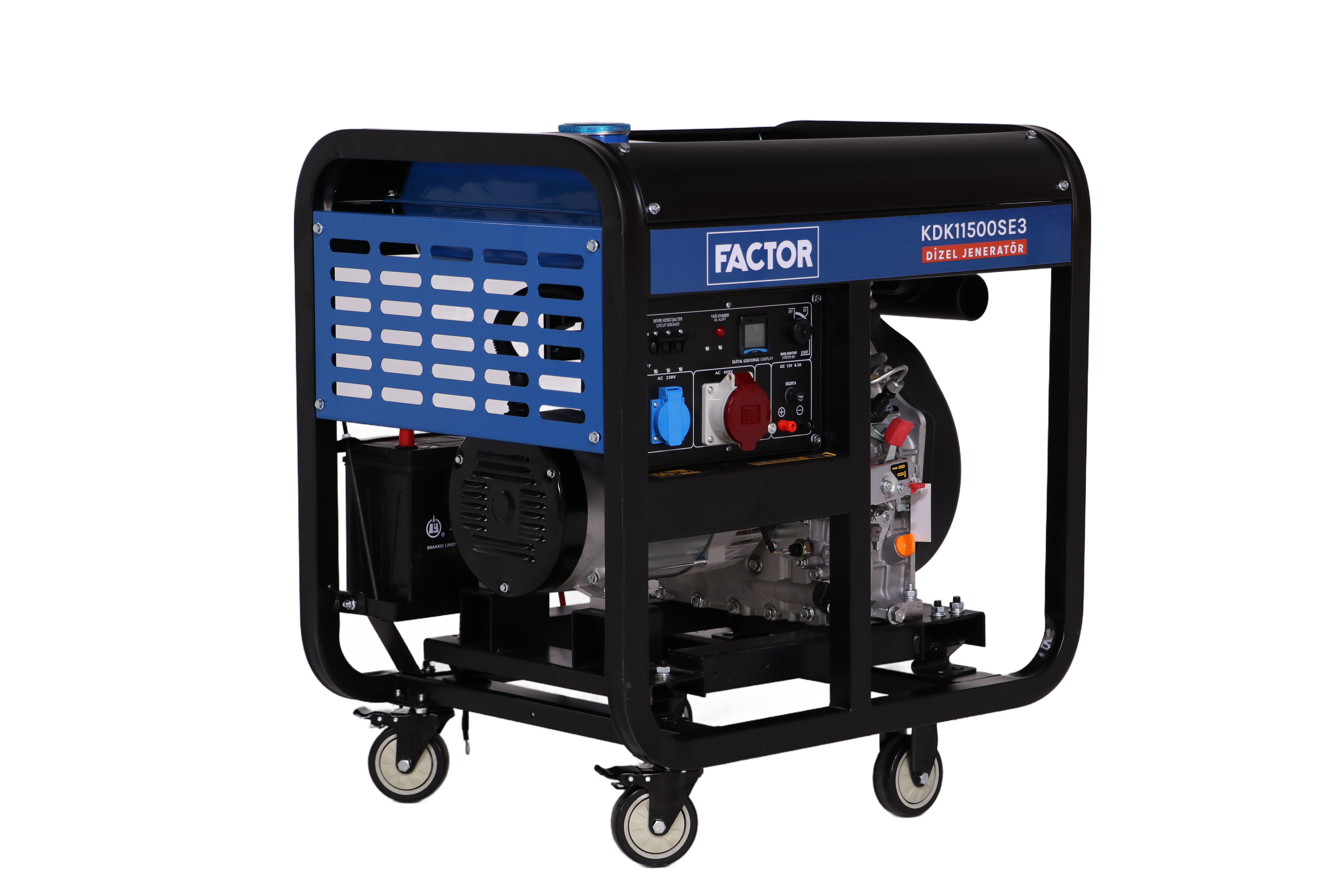 11 KVA DİZEL JENERATÖR TRİFAZE