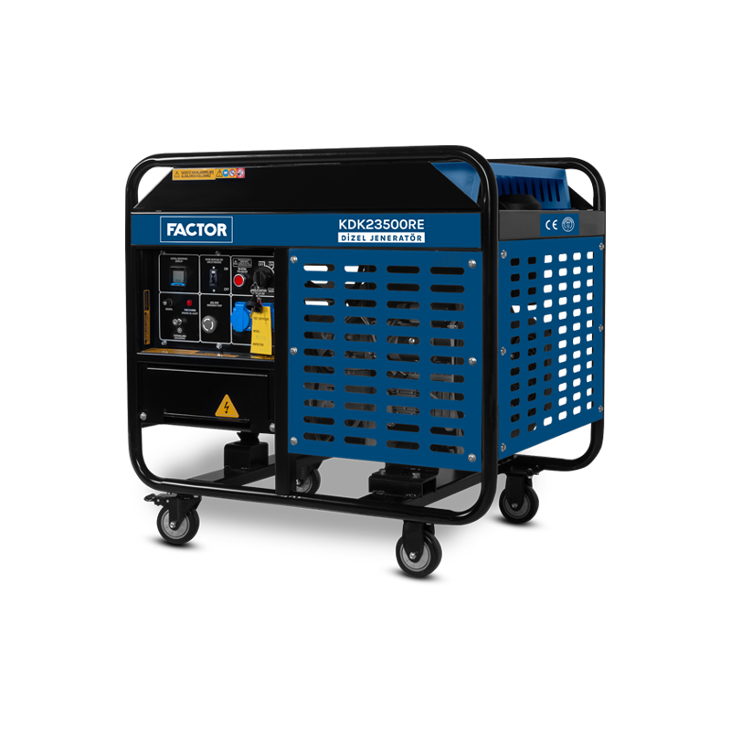 DİZEL JENERATÖR 23,5 KVA MONOFAZE