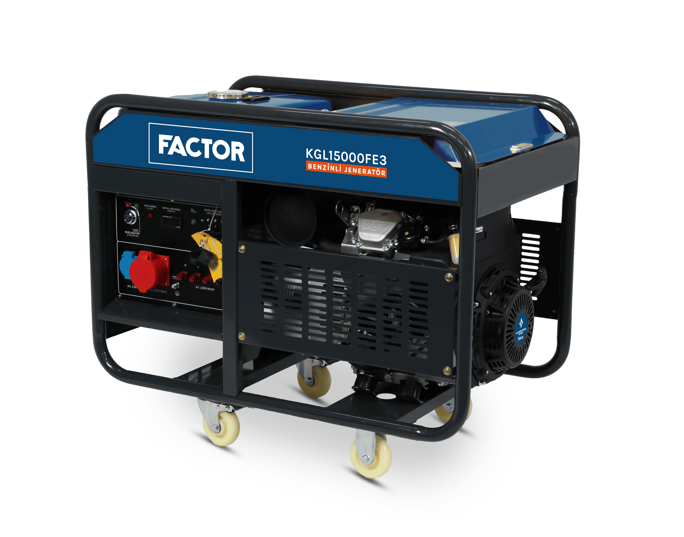 Gasoline Generator 15 kVA Three-Phase