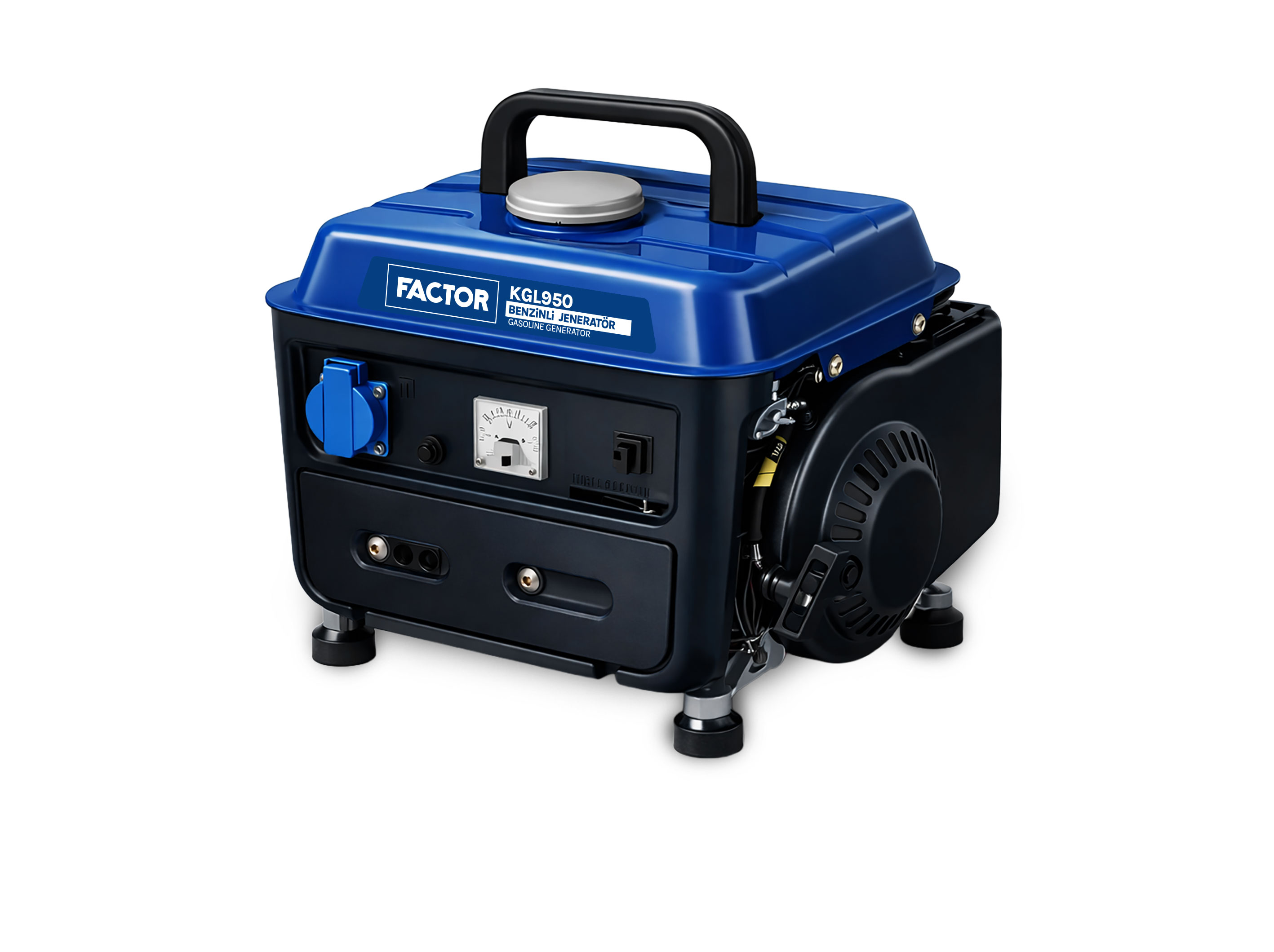 0.8 KW 2 Zamanlı İPLİ Benzinli Jeneratör