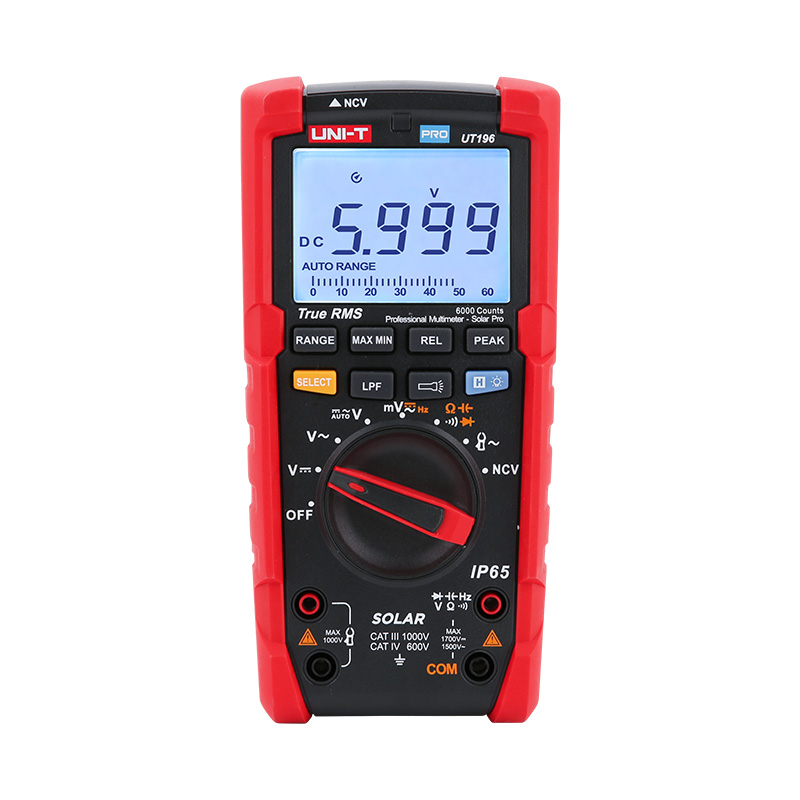DC SOLAR 1700V True RMS Professional Multimeter