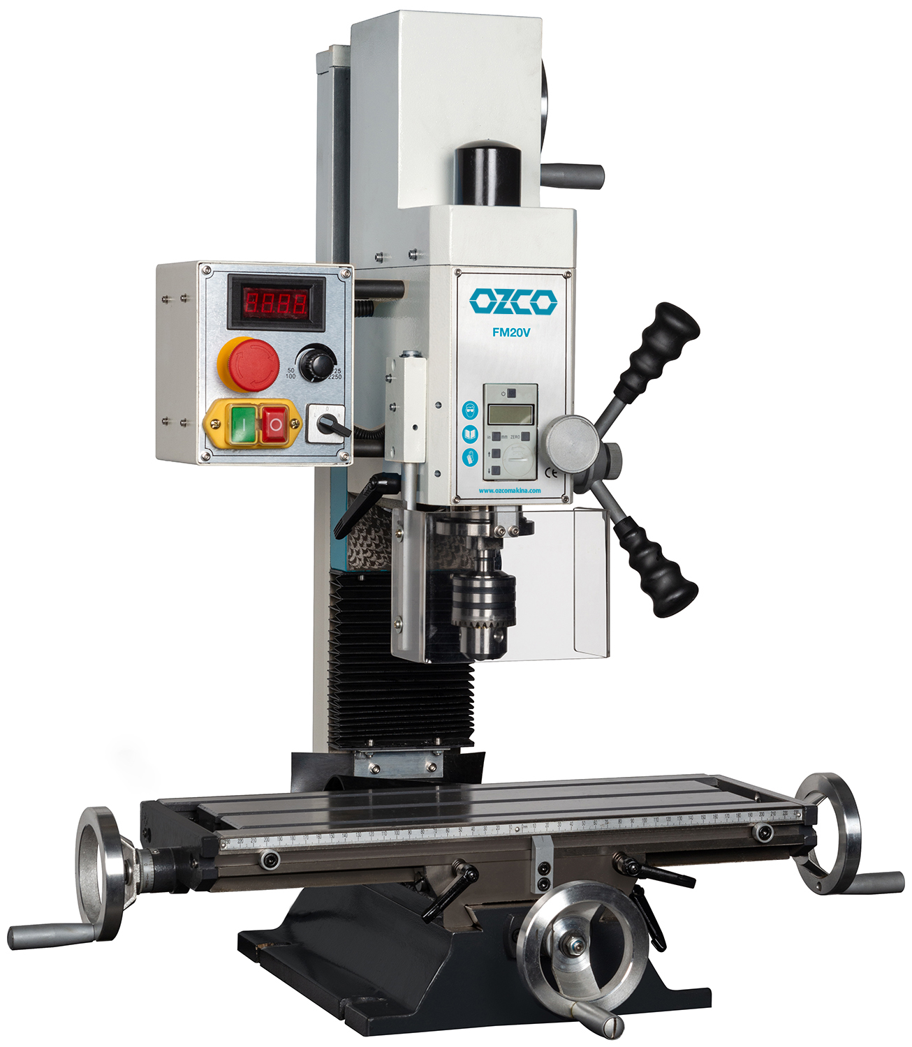 FM20V Masa Üstü Freze Tezgâhı