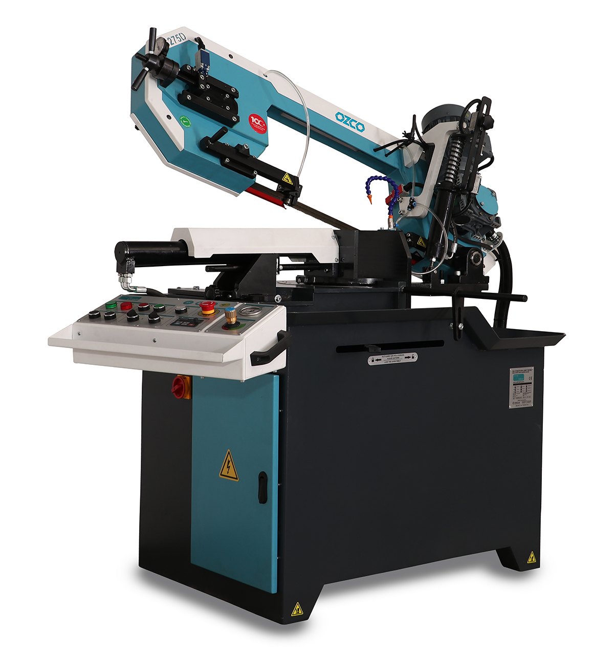 TS275D Yarı Otomatik Şerit Testere (Açılı Kesim) - Ozco