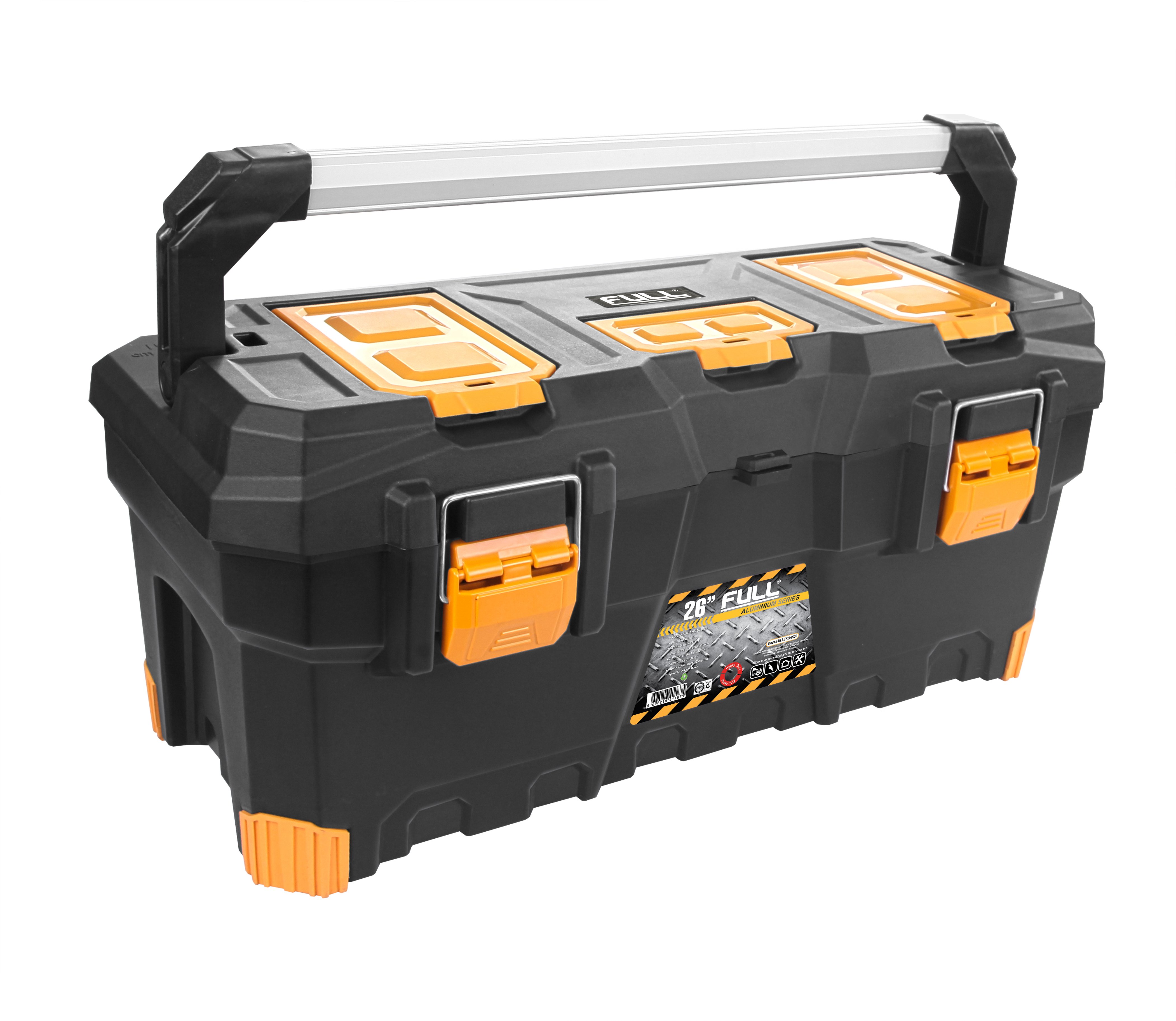 ALÜMİNYUM SAPLI-PLASTİK KİLİTLİ TAKIM ÇANTASI 26"