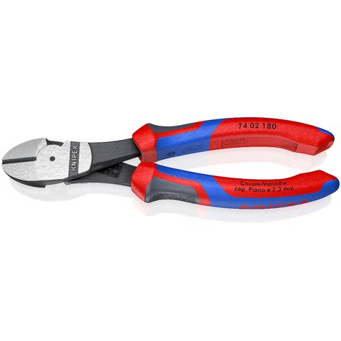 EN  -  KNIPEX 74 02 180 AĞIR TİP YAN KESKİ