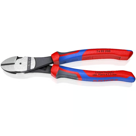 EN  -  KNIPEX 74 02 200 AĞIR TİP YAN KESKİ