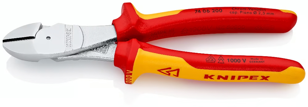 EN  -  KNIPEX 74 06 200 AGIR HIZMET VDE YAN KESKI
