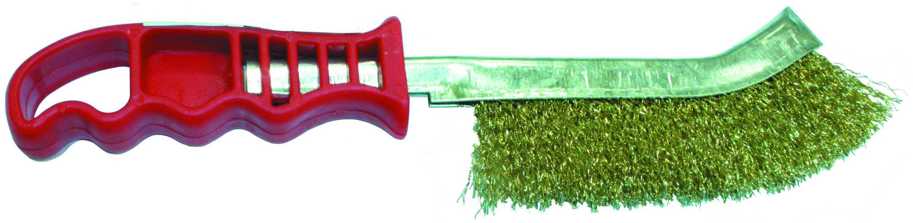 SARI TELLİ PLASTİK SAPLI EL TİPİ FIRÇA 