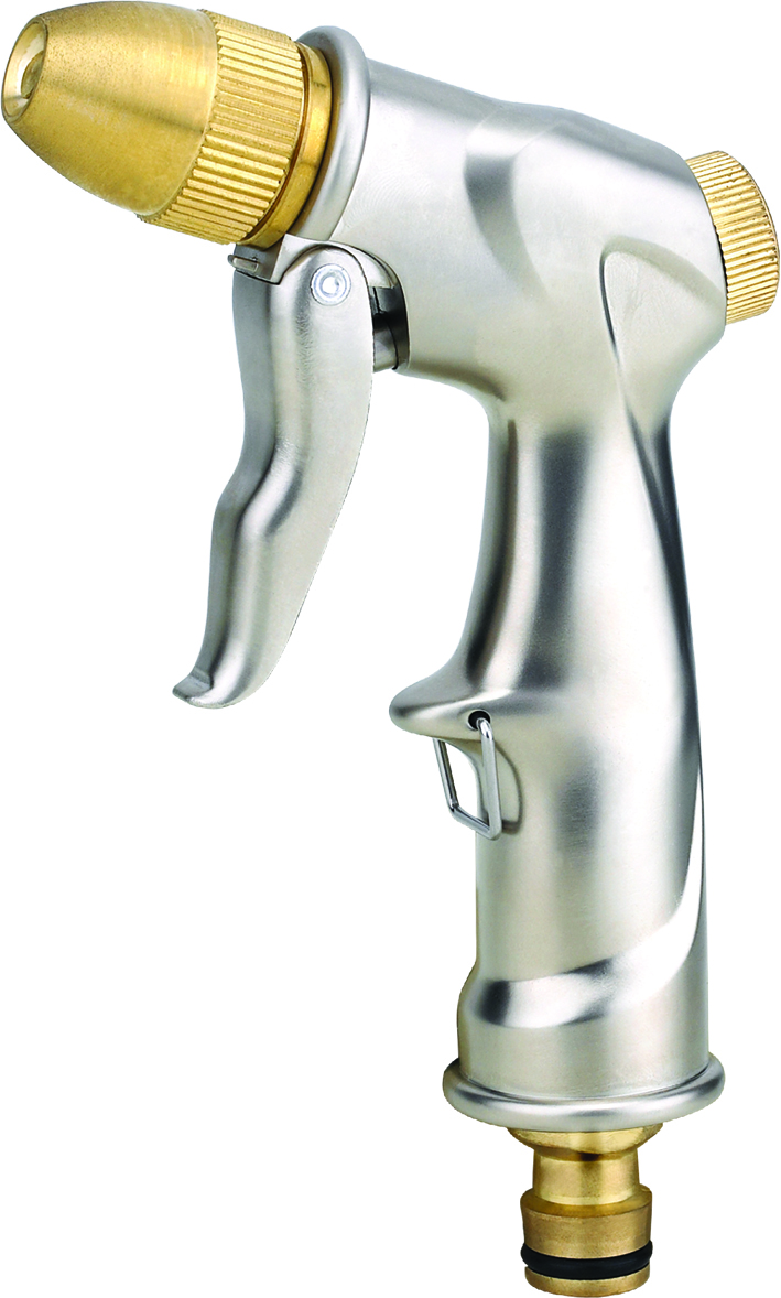 EN  -  DAYE DY 2095 AYARLANABİLİR GÜMÜŞ RENK METAL SPREY TABANCASI