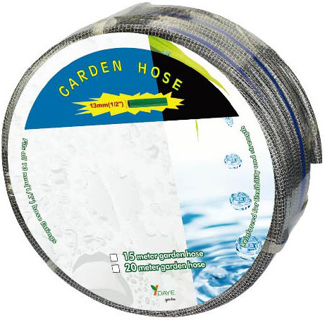 GRİ KANCA DOKUMA BAHÇE HORTUMU 20mt 1/2"