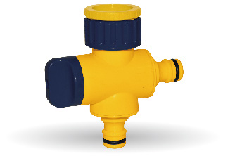 2 ÇIKIŞLI MUSLUK APARATI 3/4"