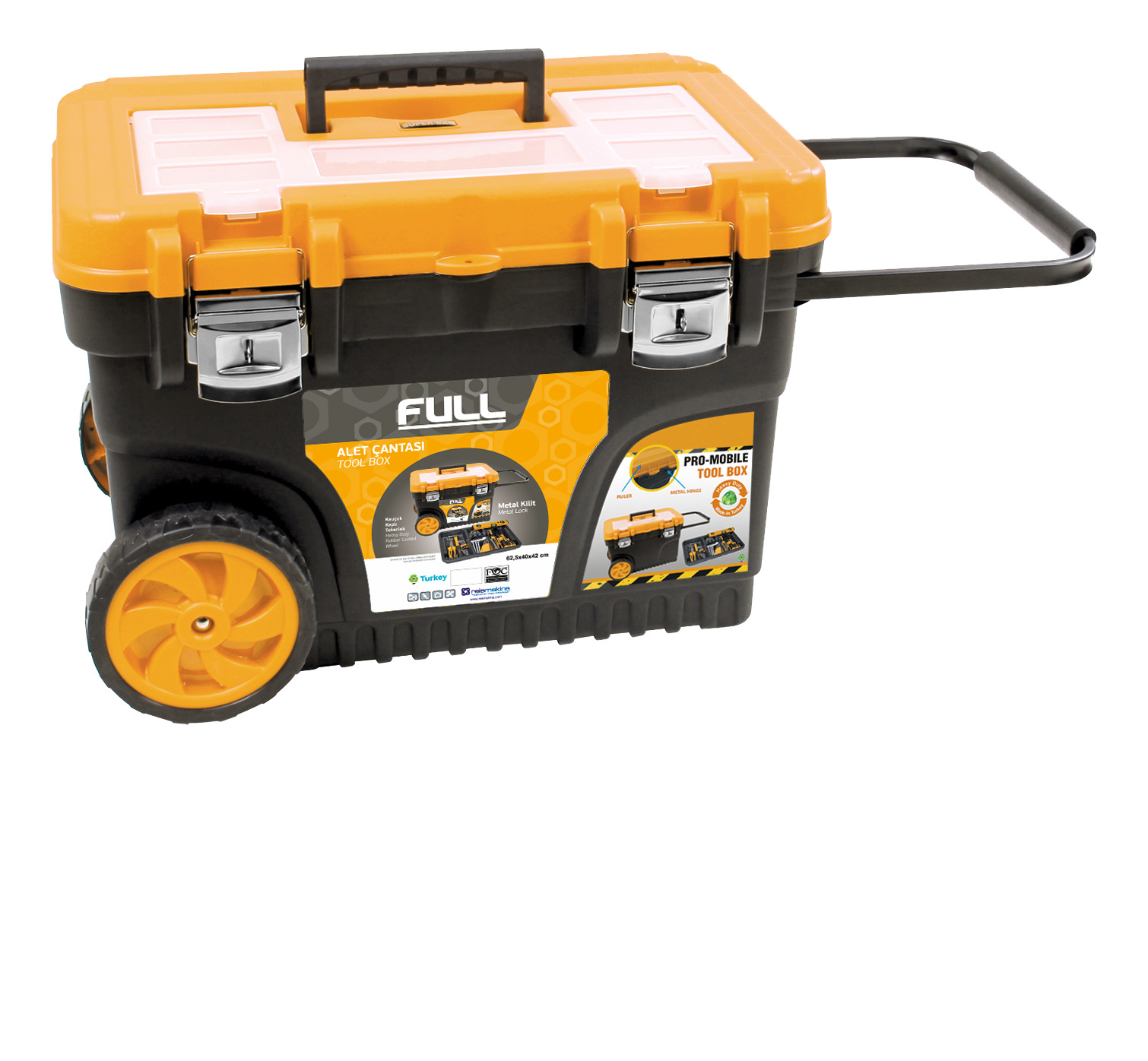 TEKERLEKLİ TAKIM ÇANTASI 26"