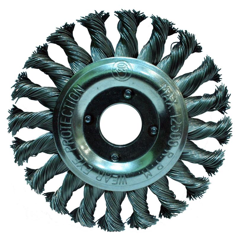 GRİ BURMA TELLİ DAİRE FIRÇA 175 mm