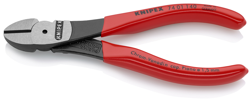 EN  -  KNIPEX 74 01 140 AĞIR TİP YAN KESKİ