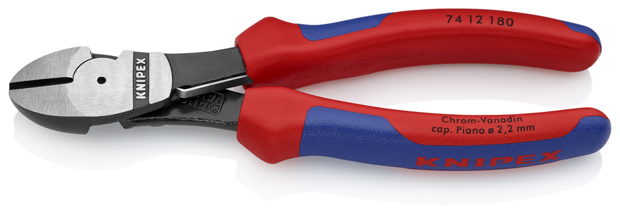 EN  -  KNIPEX 74 12 180 AĞIR TİP YAN KESKİ