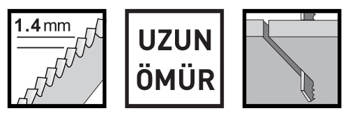 KILIÇ TESTERE BIÇAĞI 150 mm