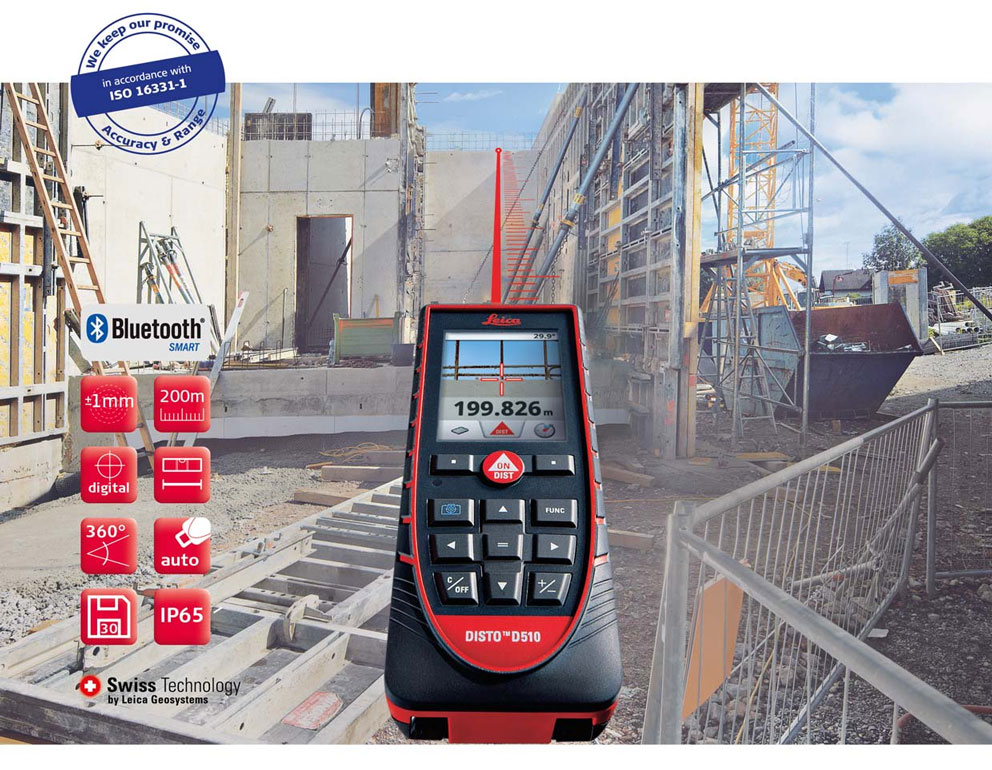 EN  -  LEICA DISTO™D510 BLUETOOTH'LU LAZER METRE