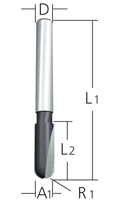 FREZE BIÇAĞI 6x6 mm