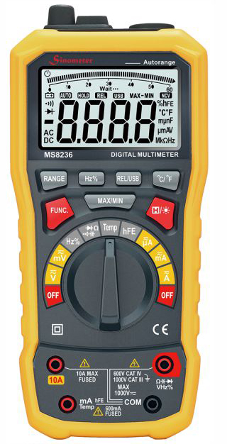 USB BAĞLANTILI TRUE RMS MULTİMETRE 