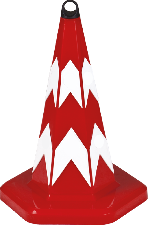 KEDİ GÖZLÜ REKLAM KONİSİ 50 cm