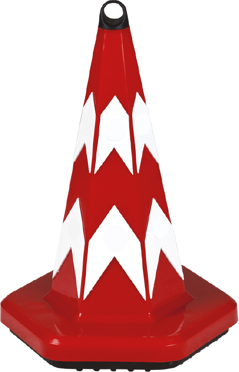 KEDİ GÖZLÜ REKLAM KONİSİ 50 cm