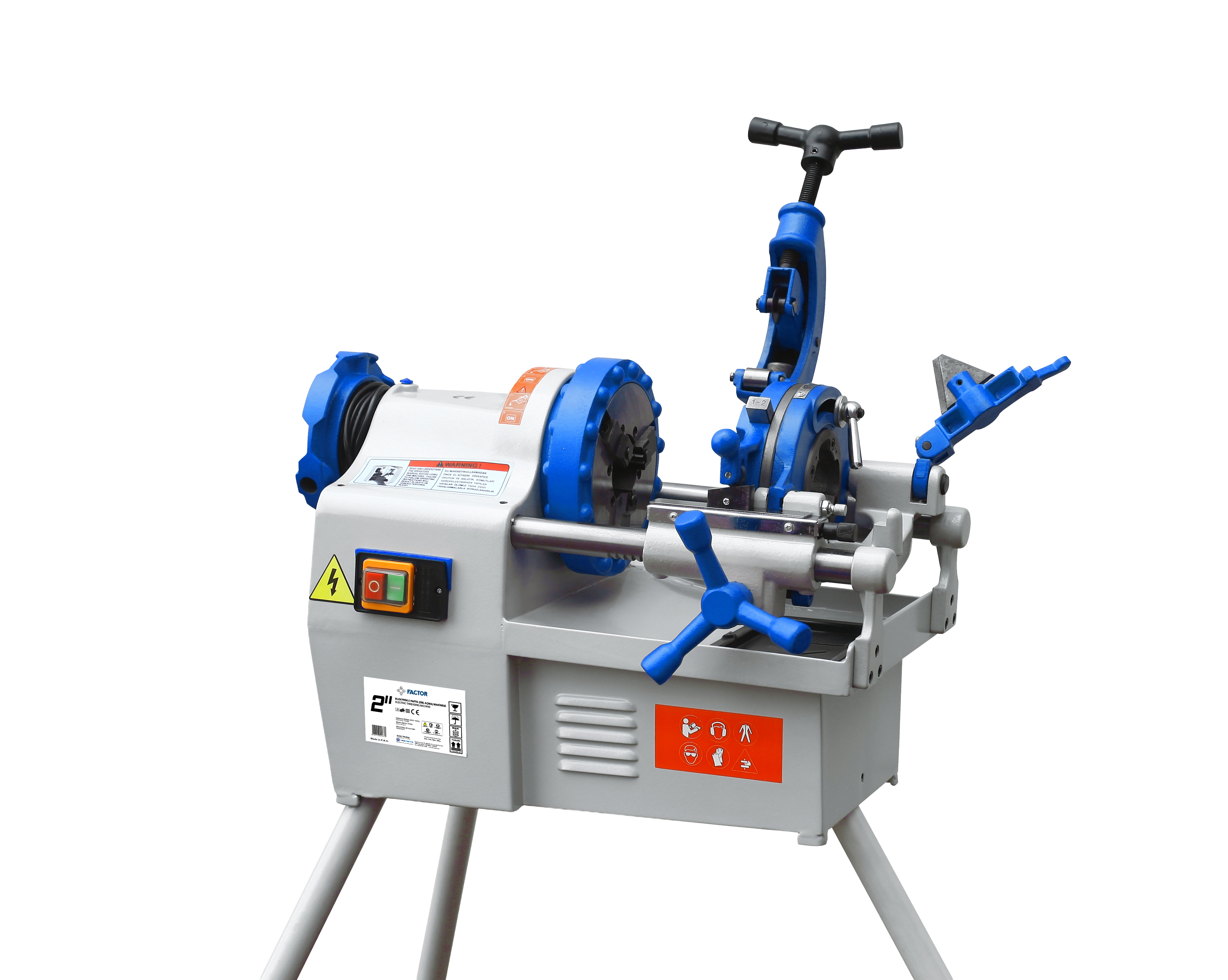 ELEKTRİKLİ 2" PAFTA MAKİNESİ 750W 