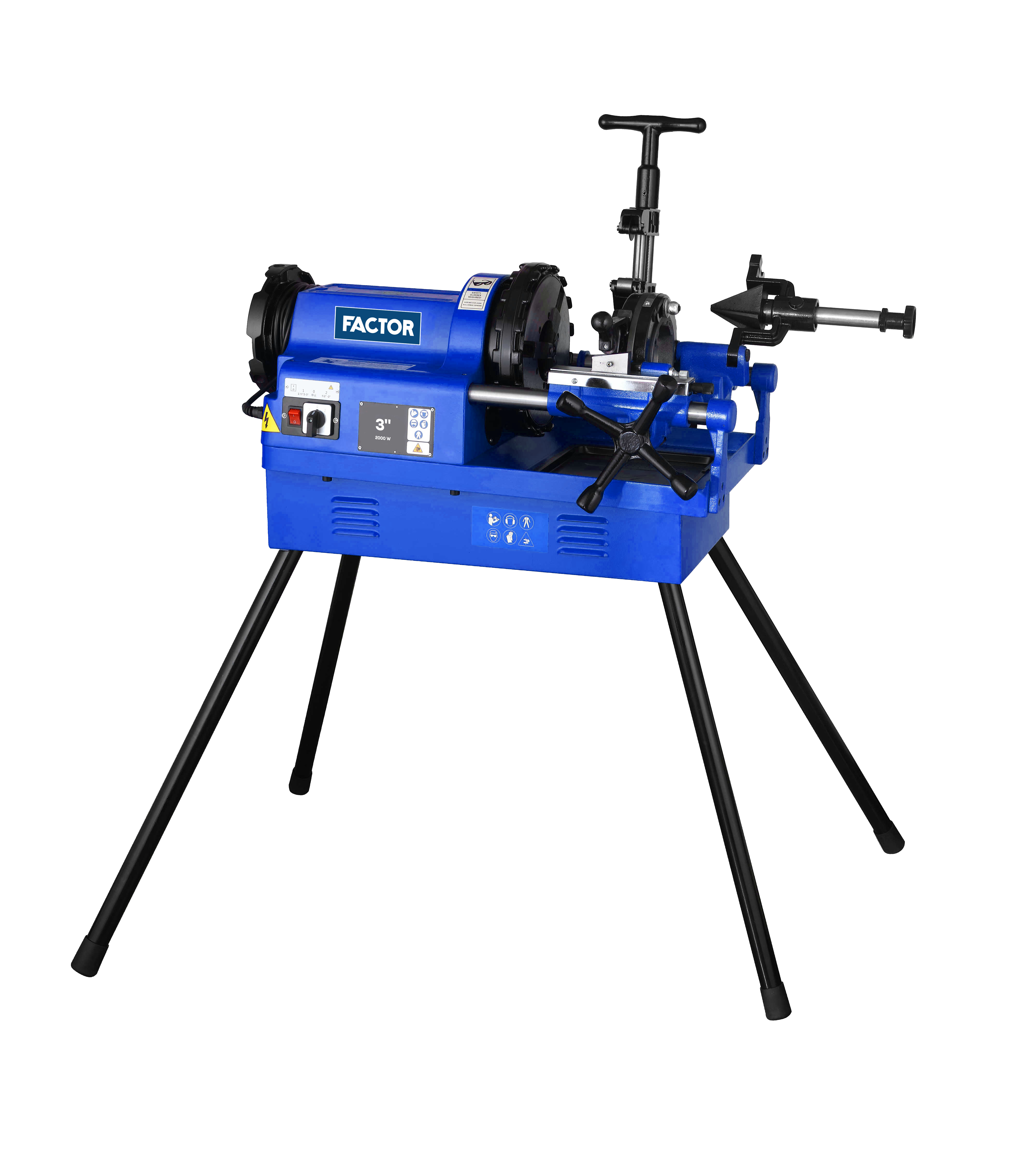 ELEKTRİKLİ 3" PAFTA MAKİNESİ 2000W 
