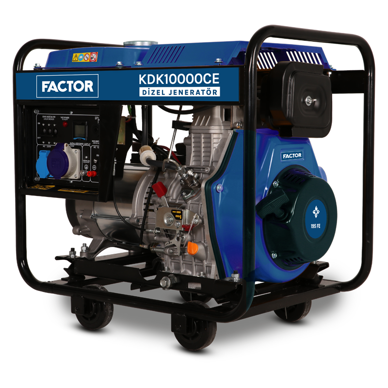 9.4 KVA DİZEL JENERATÖR MONOFAZE
