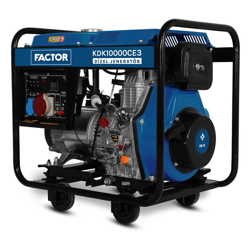 9.4 KVA DİZEL JENERATÖR TRİFAZE