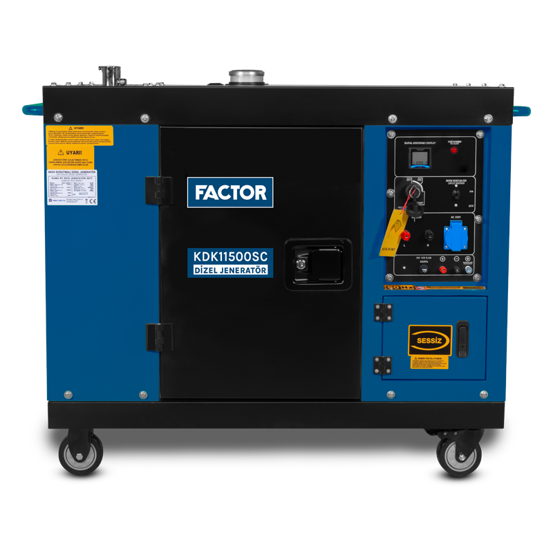 11 KVA DİZEL KABİNLİ JENERATÖR 230V