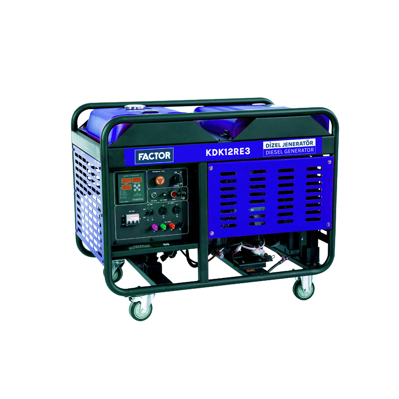 12 KVA DİZEL SU SOĞUTMALI JENERATÖR TRİFAZE