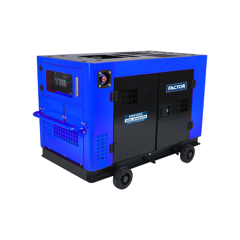 12 KVA DİZEL SU SOĞUTMALI JENERATÖR KABİNLİ