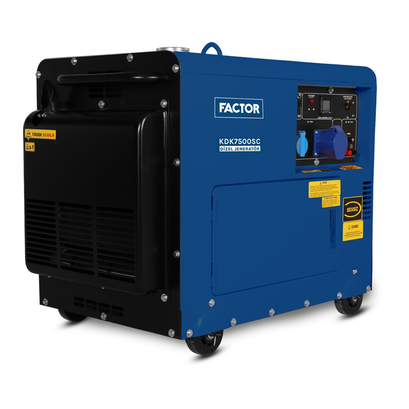 6.9 KVA DİZEL KABİNLİ JENERATÖR